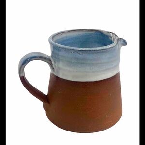 *** SOLD*** RARE DENIS VIBERT POTTERY ART STUDIO HANDMADE VINTAGE CREAMER SIGNED